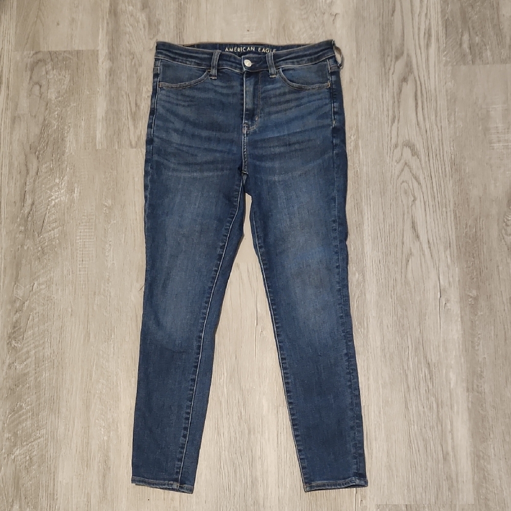 American Eagle Outfitters Women's Blue Jeans